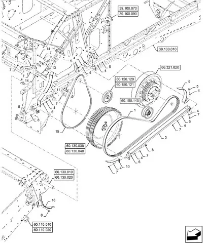 48036536 - пластина направляющая